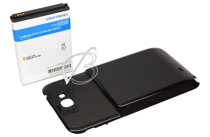 АКБ для Samsung GT-N7100, N7105 Galaxy Note 2 (EB595675LU), 6200mAh, черная, Craftmann