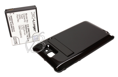 АКБ для Samsung GT-N7000 (Galaxy Note), GT-i9220 (EB615268VU), 5000mAh, черный, CS (Pitatel)