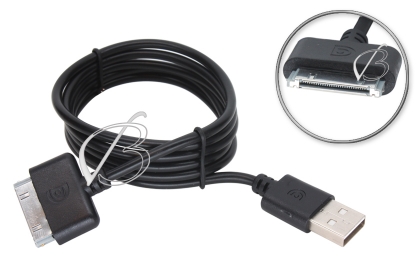 Кабель USB - 30pin, для Apple iPod, iPhone, iPad, 1.0м, черный, Griffin