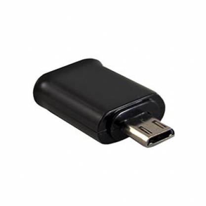 Переходник MHL, micro-USB 5pin - micro-USB 11pin, адаптер, черный, oem