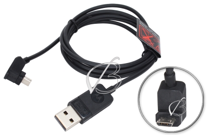 Кабель USB - micro-USB, угловой штекер (верхний угол, up angle), Motorola SKN6439A