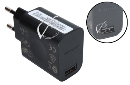 СЗУ c USB выходом, 5.0V, 1.50A, для Lenovo ThinkPad Tablet и др., черный, oem