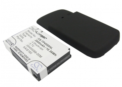 АКБ для HTC P4550 TyTN II (HTC Kaiser), O2 XDA Stellar (KAIS160), 2800mAh, черный, CS (Pitatel)