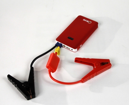 Пуско-зарядное устройство со встроенной батареей, Evo BR-K23, красный, 8000mAh