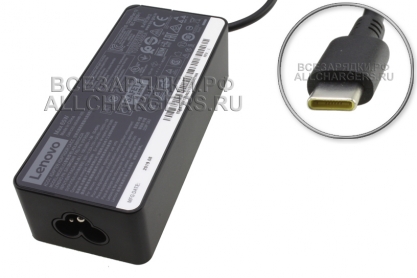 Адаптер питания сетевой PD 65W, USB Type-C, для ноутбука Lenovo (4X20M26272), original
