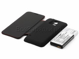 АКБ для Samsung SM-G900 Galaxy S5 (EB-BG900BBE), 5600mAh, черная, крышка-чехол, CS (Pitatel)