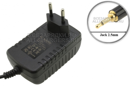 СЗУ 2.8V, 0.50A, Jack 2.5mm (TPL-0250-GS-1C, PNL-0250-GS-1C), для Vitek, oem