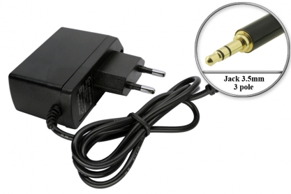 Адаптер питания сетевой 12.0V, 0.70A, Jack 3.5mm 3pole (JE1-0120070EU, PN1-0120070EU), oem