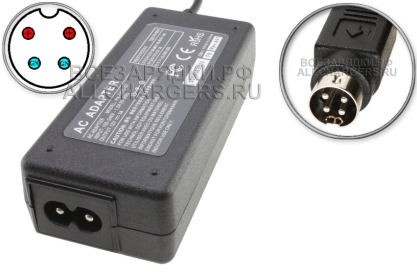 Адаптер питания сетевой 12.0V, 3.00A, 4pin HP (ATS036T-P120), отд. шнур, для планшета Wacom, oem