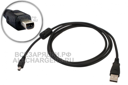 Кабель USB - 4pin (CB-USB1, C8452-8001, U-4, USB-100), для Kodak, Konica Minolta, Olympus, oem