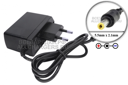 Адаптер питания сетевой 12.0V, 1.00A, 5.5x2.1 (ACO-240AT, ACO-240FV), отр. пол., для Roland, oem