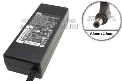 Адаптер питания сетевой для ноутбука HP 18.5V, 4.90A, 5.5x2.5, original