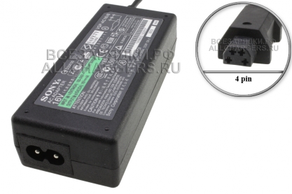 Адаптер питания сетевой 16.5V, 3.90A, 4pin TR (AC-FD004E, AC-FD004FV), с переходником, для Sony, oem