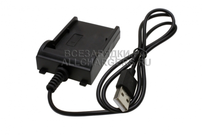 Зарядное устройство для Panasonic (CGR-DU07, DU14, DU21, DU31), от USB, oem