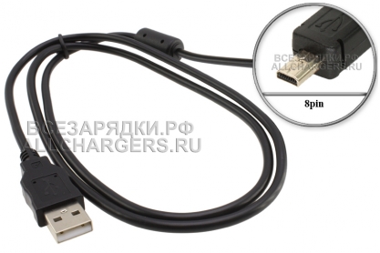 Кабель USB - 8pin, для MP3 и цифровой техники BBK, OPPO, oem