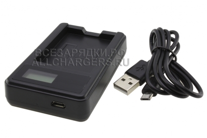 Зарядное устройство для Olympus (BLS-1, BLS1, BLS-5, BLS5, BLS-50), питание от USB, oem
