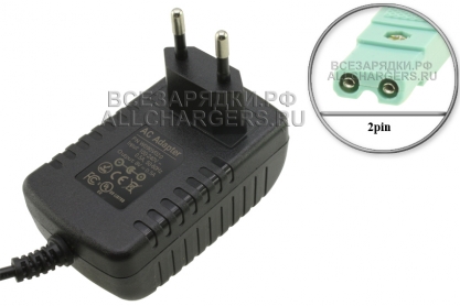 Адаптер питания сетевой 8.0V, 0.50A, 2pin (LH, PNLH, W090V020), для весов Мидл, oem