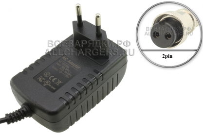 Адаптер питания сетевой 12.0V, 1.25A, 2pin (AC 120125A, W120V020), для весов CAS BW, CI200, oem