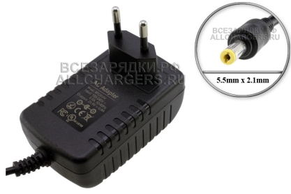 СЗУ 25.6V, 0.80A, 5.5x2.1 (BTC01RR, PNC01RRW), для пылесоса Xiaomi, oem