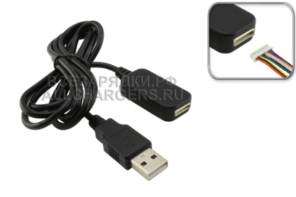 ЗУ USB - 9pin, для зарядки 3.7V АКБ MSPOS-E, MSPOS-K, МТС Касса, Салют-12Ф, oem