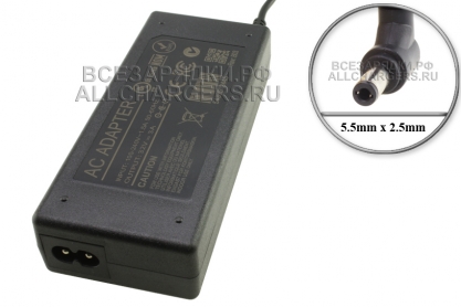 Адаптер питания сетевой 32.0V, 3.00A, 5.5x2.5 (AC320300C55), для студийного оборудования, oem