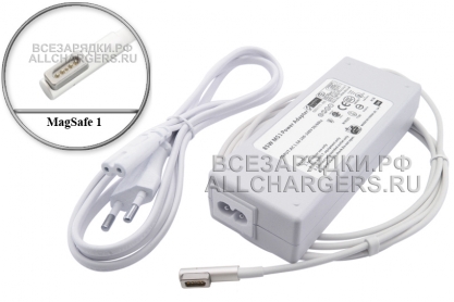 Адаптер питания сетевой для ноутбука Apple 18.5V, 4.60A, 85W, MagSafe1, отд. шнур, oem