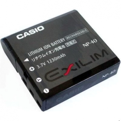 АКБ Casio NP-40, 3.7V, 1230mAh Li-Ion