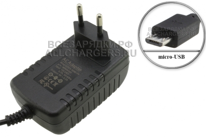 Адаптер питания сетевой 6.0V, 0.50A, micro-USB (GDD5-S060-3, GDD5-S060-FV), для Paramed, oem