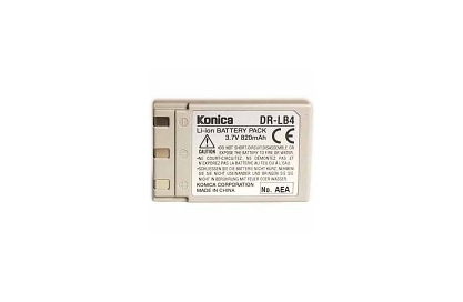 АКБ Konica Minolta DR-LB4, 3.7V, 820mAh Li-Ion