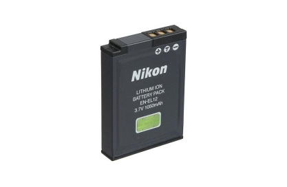 АКБ Nikon EN-EL12, 3.7V, 1050mAh Li-Ion