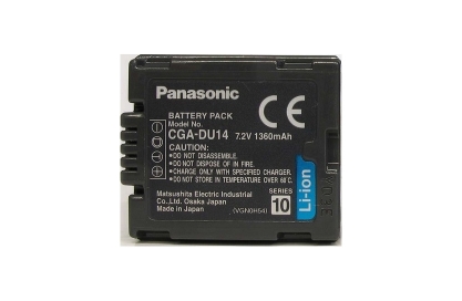 АКБ Panasonic CGA-DU14 / VW-VBD140, 7.2V, 1360mAh Li-Ion