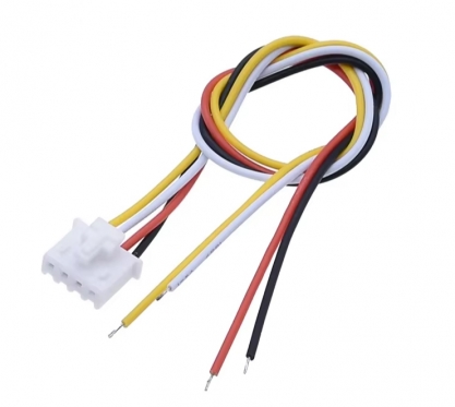 Разъем JST (2.5) XHB, 4pin, гнездо (f), с кабелем, для аккумуляторов, РУ моделей и др., oem