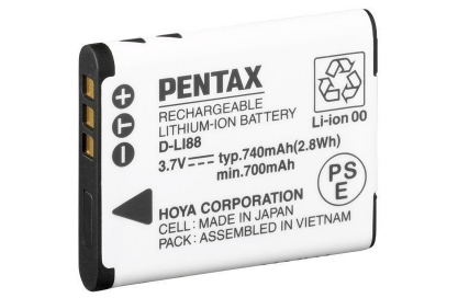 АКБ Pentax D-LI88, 3.7V, 740mAh Li-Ion