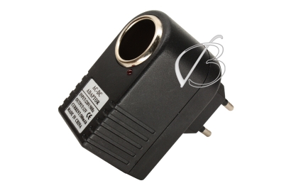 Преобразователь питания (инвертор) сетевой, 220V - 12V, 0.6A, 7W, с вилкой, oem