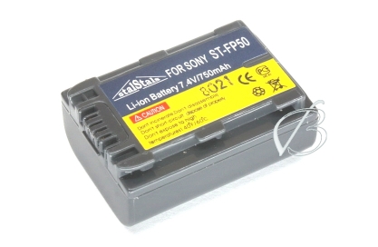 АКБ для Sony (NP-FP30, NP-FP50, NP-FP60), 750mAh, STALS ST-FP50