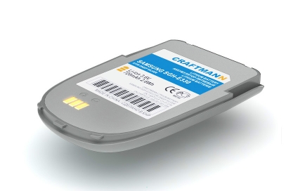 АКБ для Samsung SGH-E330, SGH-E335, SGH-E336, SGH-E338 (BST2948SE), 600mAh, серебр., Craftmann
