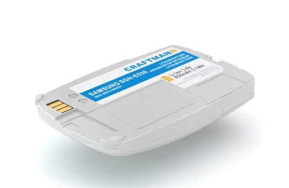 АКБ для Samsung SGH-E530, E538 (BST4028KE, BST4028PE, BST4028WE), 850mAh, белый, Craftmann
