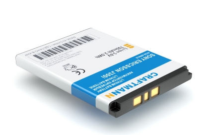 АКБ для Sony Ericsson J300i, K310i, K510i, T280i, W200i, Z310i, Z550i (BST-36), 700mAh, Craftmann
