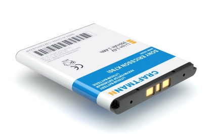 АКБ для Sony Ericsson K530i, K800i, P990i, W900i, Z610i, Z750i (BST-33), 950mAh, Craftmann