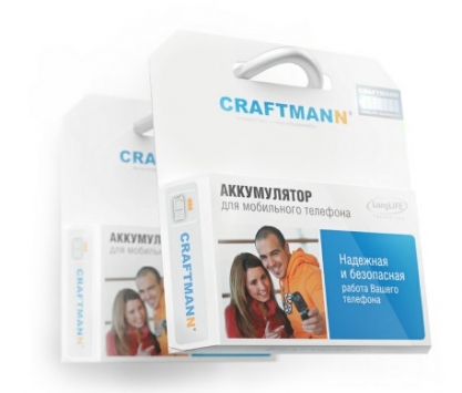 АКБ для Alcatel OT 535, 556, 735 (B55B), 720mAh, Craftmann