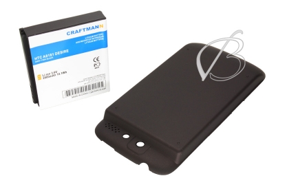 АКБ для HTC A8181 (Desire) (BB99100), 2800mAh, черный, Craftmann