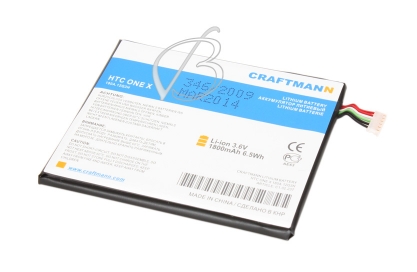 АКБ для HTC S720e, S728e, X325e, X325s, X720d, Z520e, Z560e (BJ83100), 1800mAh, Craftmann
