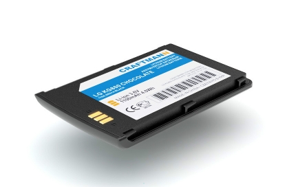 АКБ для LG KG800 Chocolate, KG90, KV5900, TG800 Chocolate (LGLP-GANM), 1100mAh, черный, Craftmann