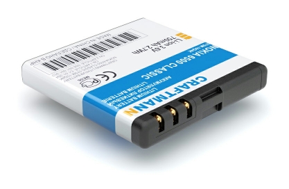 АКБ для Nokia 6500 Classic, 7900 Prism, 7900 Crystal Prism (BL-6P), 750mAh, Craftmann