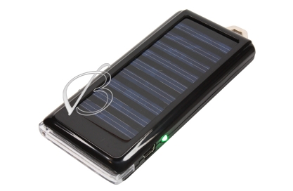 АКБ для мобильных устройств, внешняя, на солн. элементах, 1500mAh, MD978, черная