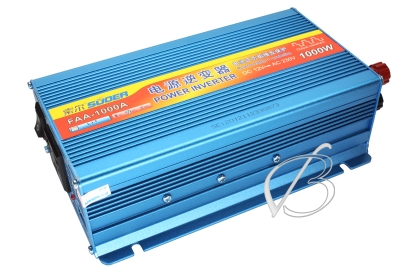 Преобразователь питания (инвертор) автомобильный, 12V - 220V, 1000W + 1x USB, FAA-1000A
