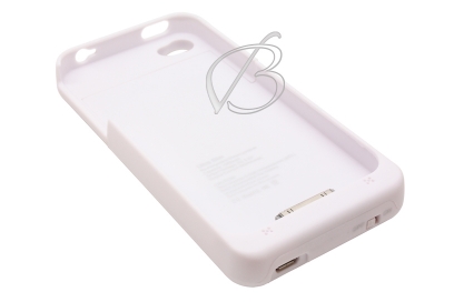 АКБ внешняя для Apple iPhone 4S, 1900mAh, белая