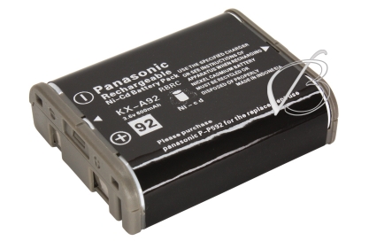 АКБ для радио- телефона P592 (HHR-P592, KX-A92, P-P592, T143), 3.6V, 600mAh, Panasonic