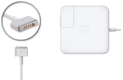 Адаптер питания сетевой для ноутбука Apple 14.85V, 3.05A, 45W, MagSafe2, с вилкой, original