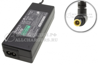 Адаптер питания сетевой для ноутбука Sony 19.5V, 4.70A, 6.5x4.4 (VGP-AC19V11, ACDP-085E03), Sony